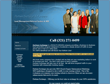 Tablet Screenshot of durhamexchange.net